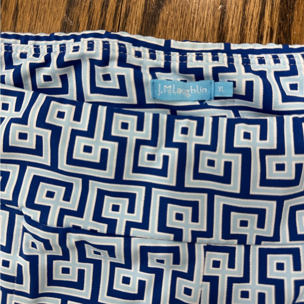 Women’s J. Mclaughlin Geometric Patterned Stretch… - image 2